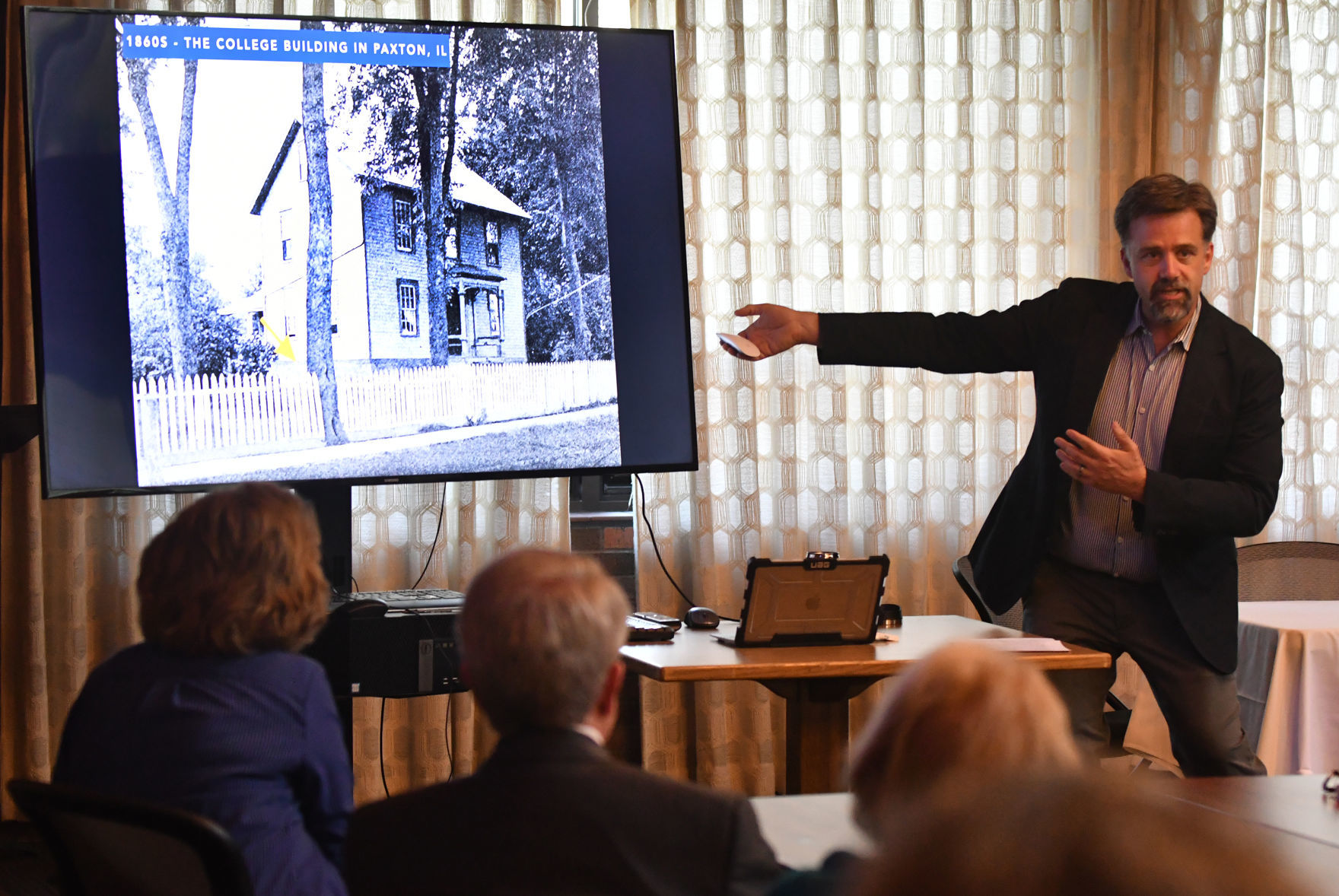 Dr. Matt Fockler, assistant professor of geography